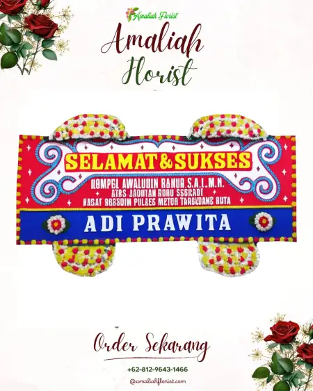 Papan Bunga Ucapan Selamat Jombang